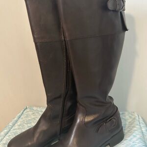 ALDO LEATHER Stylish Brown Knee-High Boots
